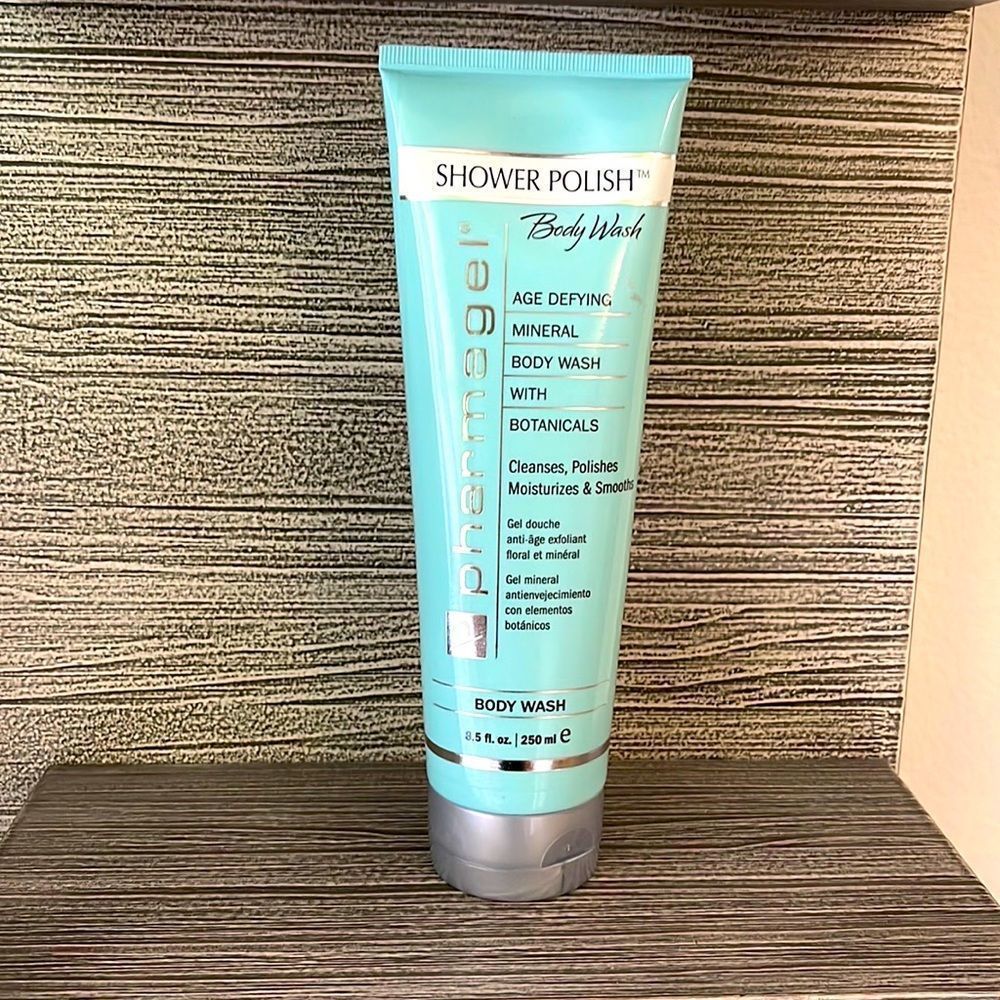 New pharmagel age defying body wash